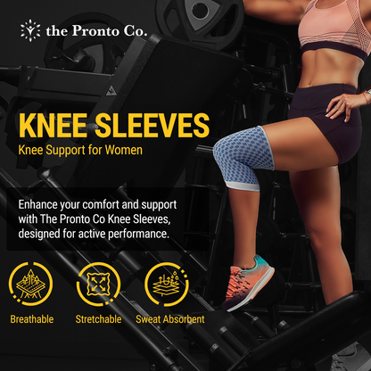 Knee Compression Sleeves (Pack of 2)