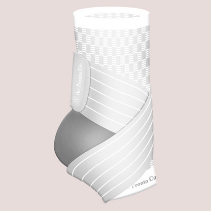 Ankle Compression Sleeve with Adjustable Strap